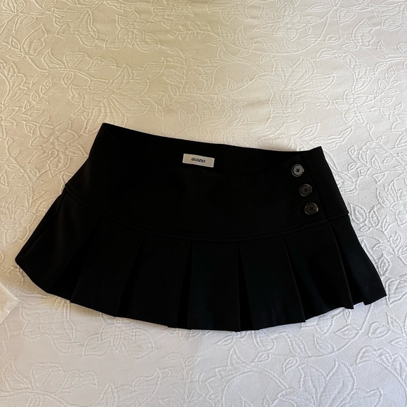 danielle guizio pleated micro mini skirt - Picture 4 of 4